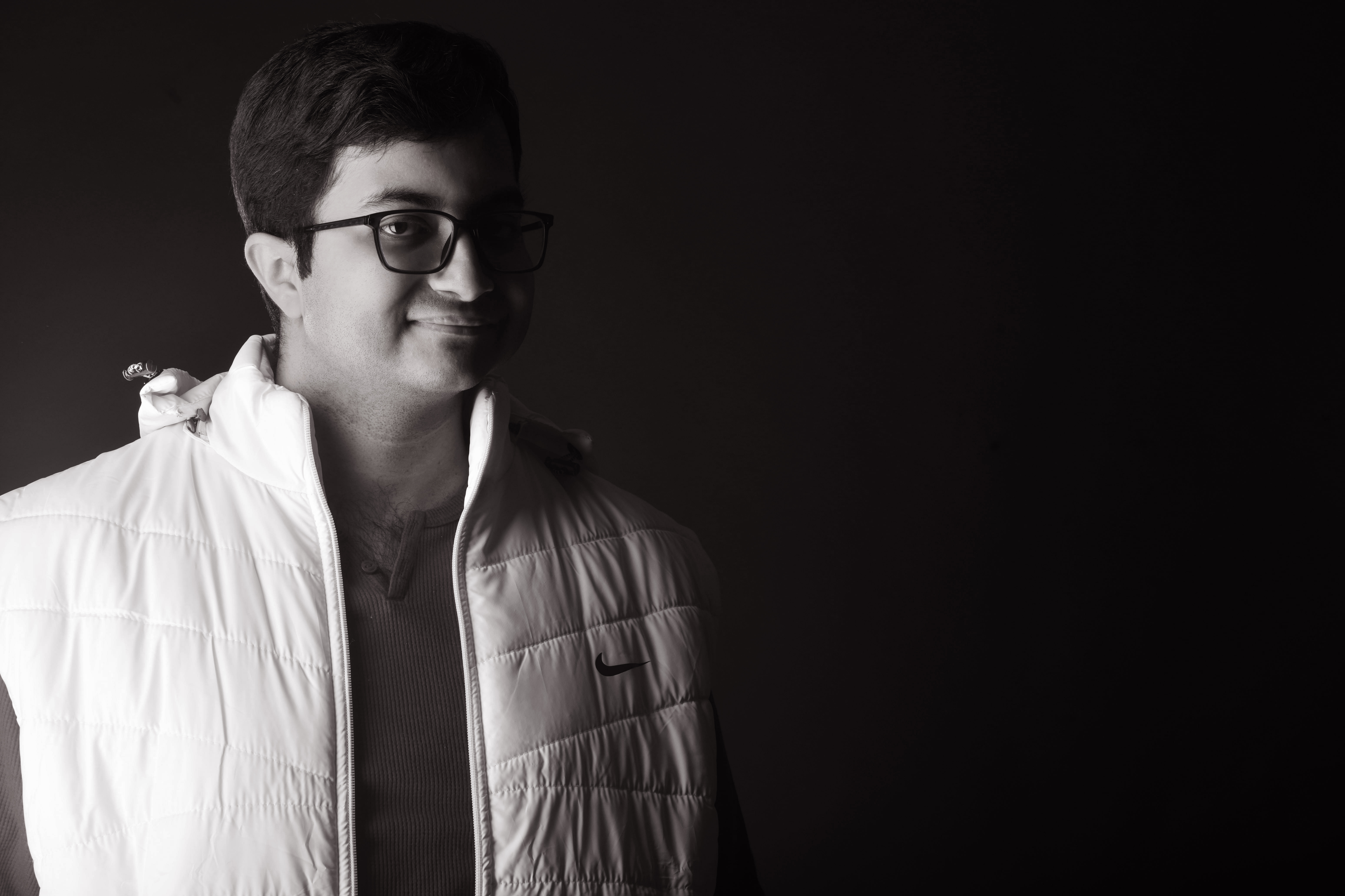 Aaloy Gangopadhyay portrait for portfolio website project